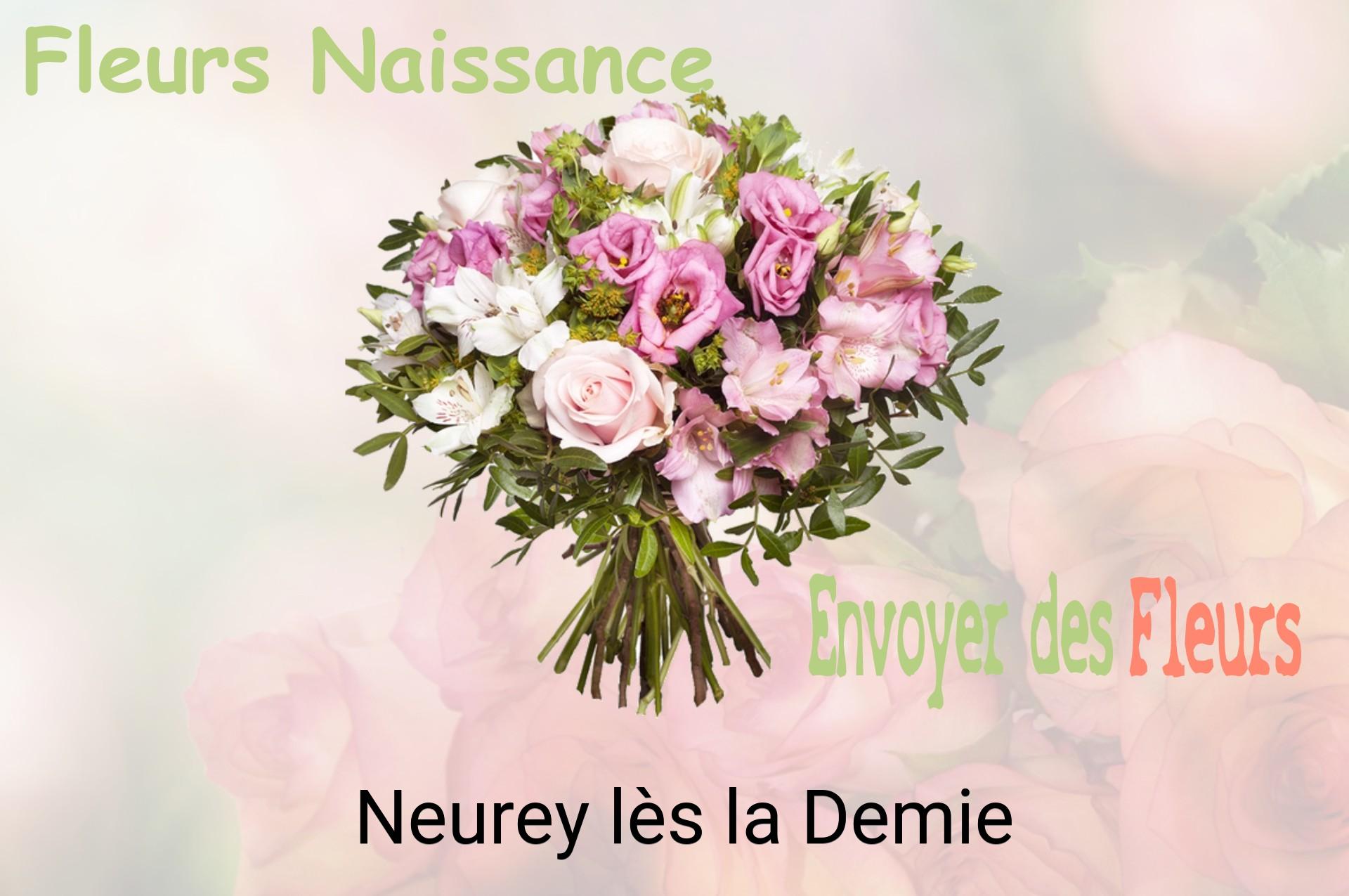 Bouquet de fleurs de naissance livré à Neurey-lès-la-Demie